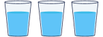 3 vasos