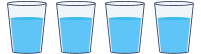 4 vasos